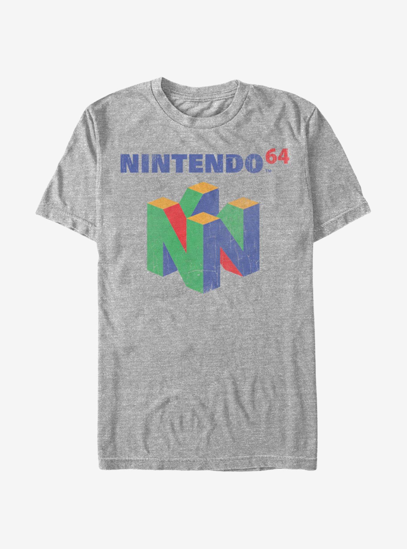 Nintendo Classic N64 Logo T-Shirt, , hi-res
