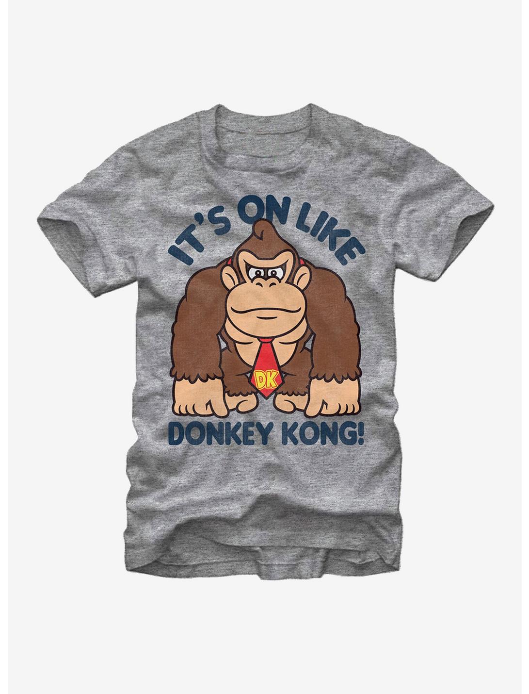 Nintendo Donkey Kong Fist Pump T-Shirt, ATH HTR, hi-res