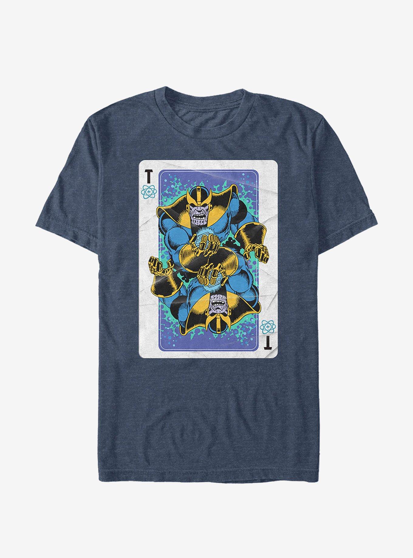 Marvel Thanos Playing Card T-Shirt, , hi-res