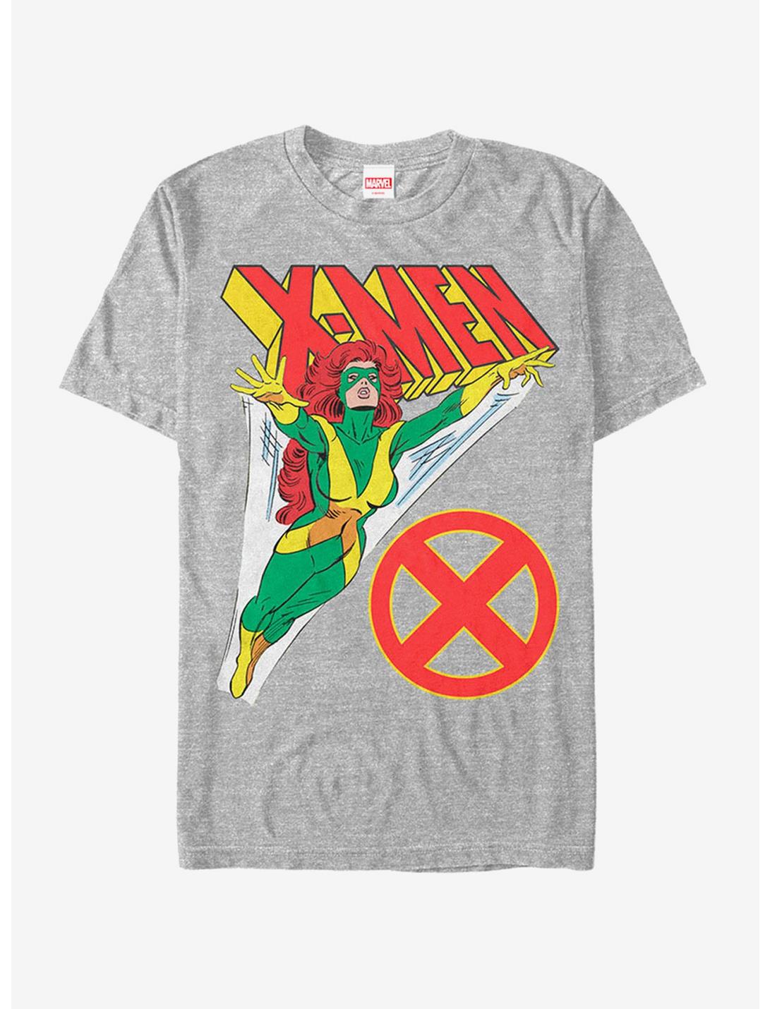 Marvel X-Men Jean Grey Flight T-Shirt, ATH HTR, hi-res