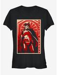 Star Wars Captain Phasma Poster Girls T-Shirt, BLACK, hi-res