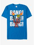 Marvel Deadpool Bang Bang T-Shirt, ROYAL, hi-res