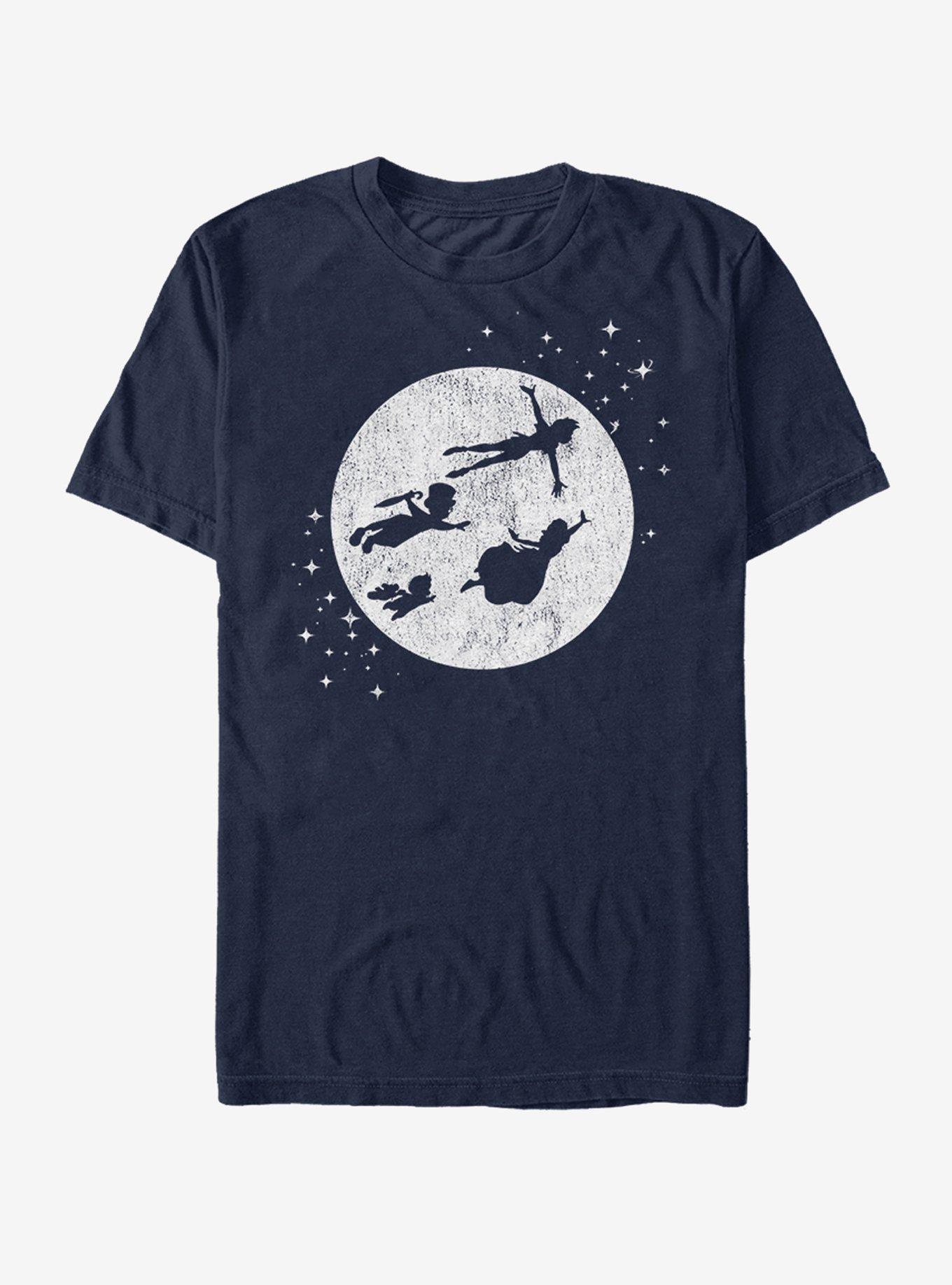 Peter Pan Fly Silhouette T-Shirt