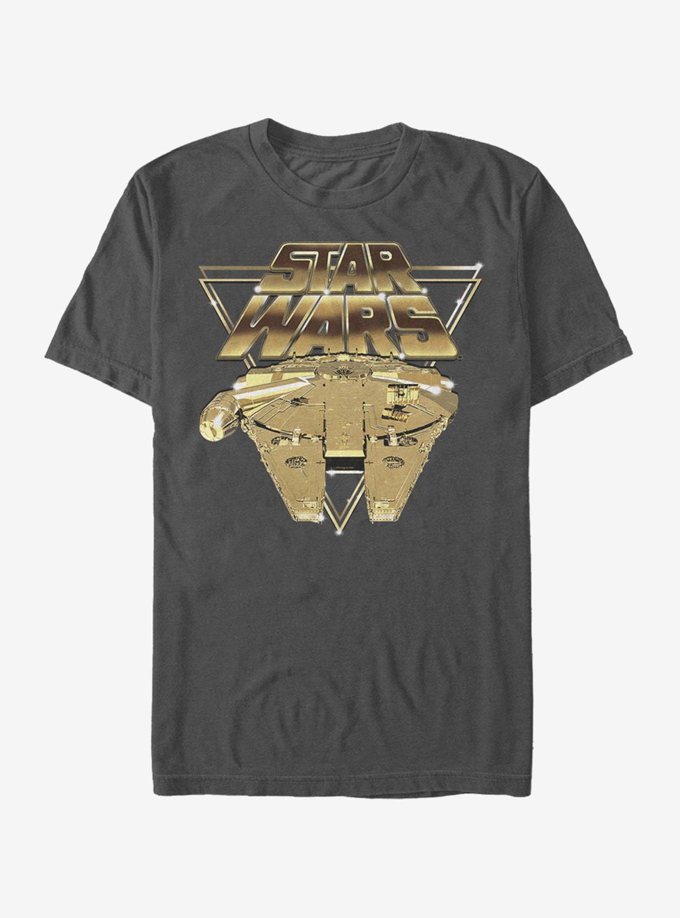 Star Wars Millennium Falcon Pixel T-Shirt, , hi-res