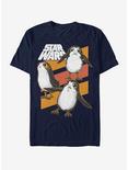 Star Wars Porg Stripes T-Shirt, NAVY, hi-res