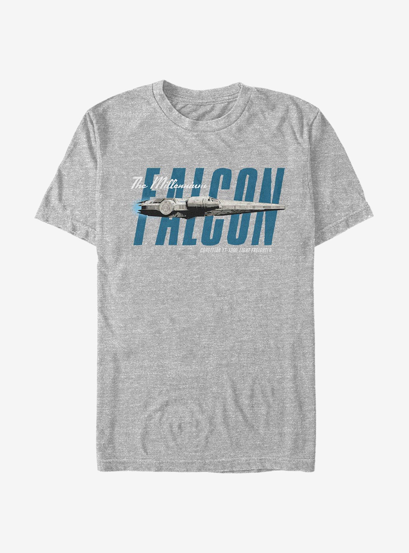 Star Wars Millennium Falcon Profile T-Shirt, , hi-res