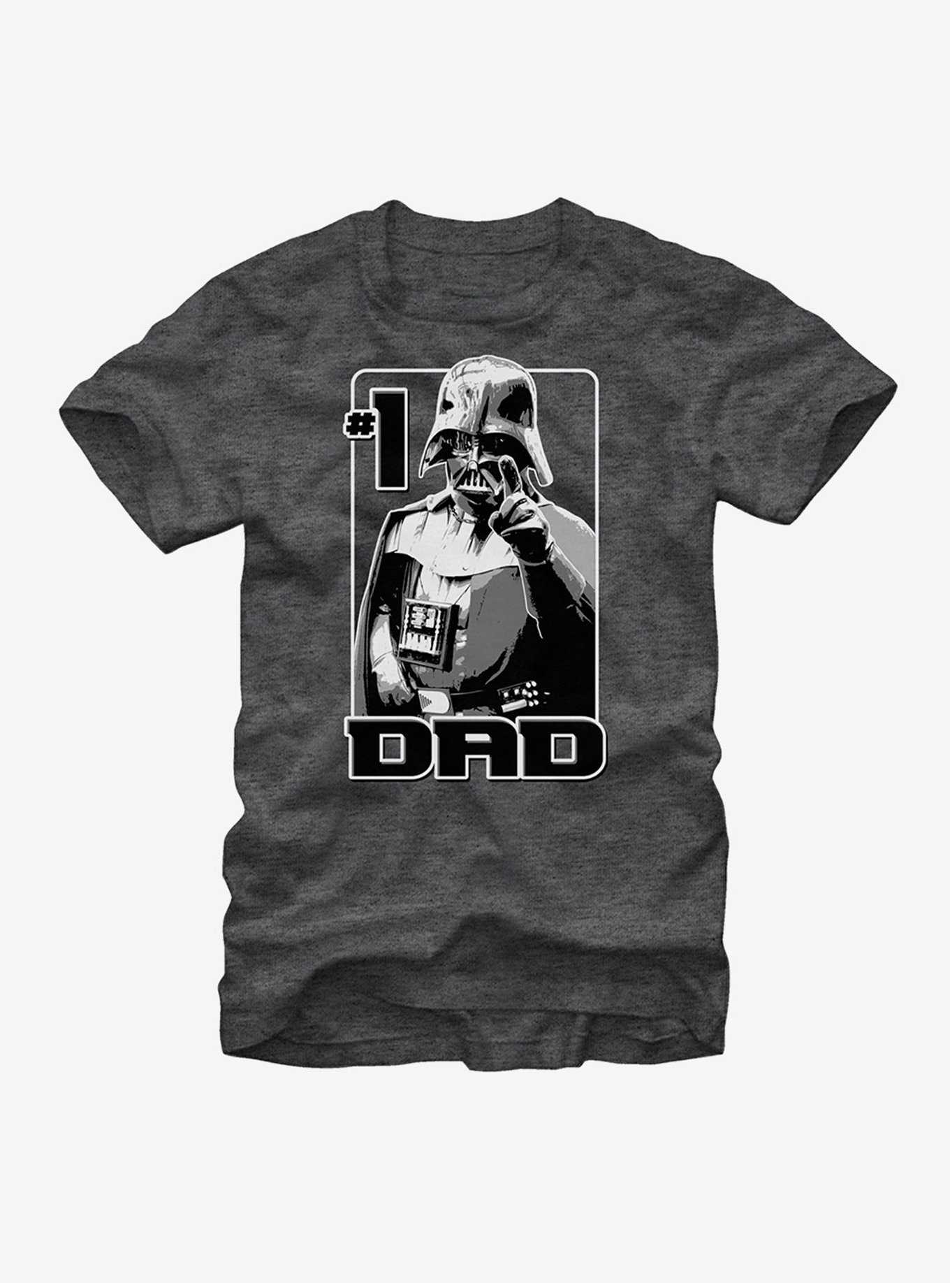 Star Wars Vader Number One Dad T-Shirt, , hi-res