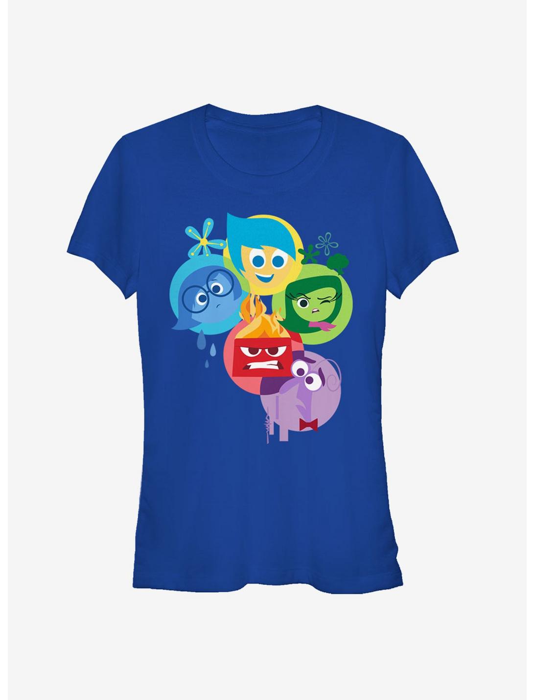 Disney Pixar Inside Out Emotion Bubbles Girls T-Shirt, ROYAL, hi-res