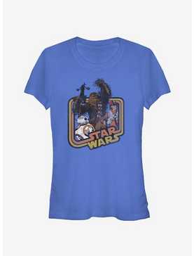 Star Wars Retro Chewbacca and Poe Dameron Girls T-Shirt, , hi-res