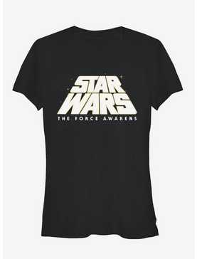 Star Wars Episode VII The Force Awakens Logo Girls T-Shirt, , hi-res