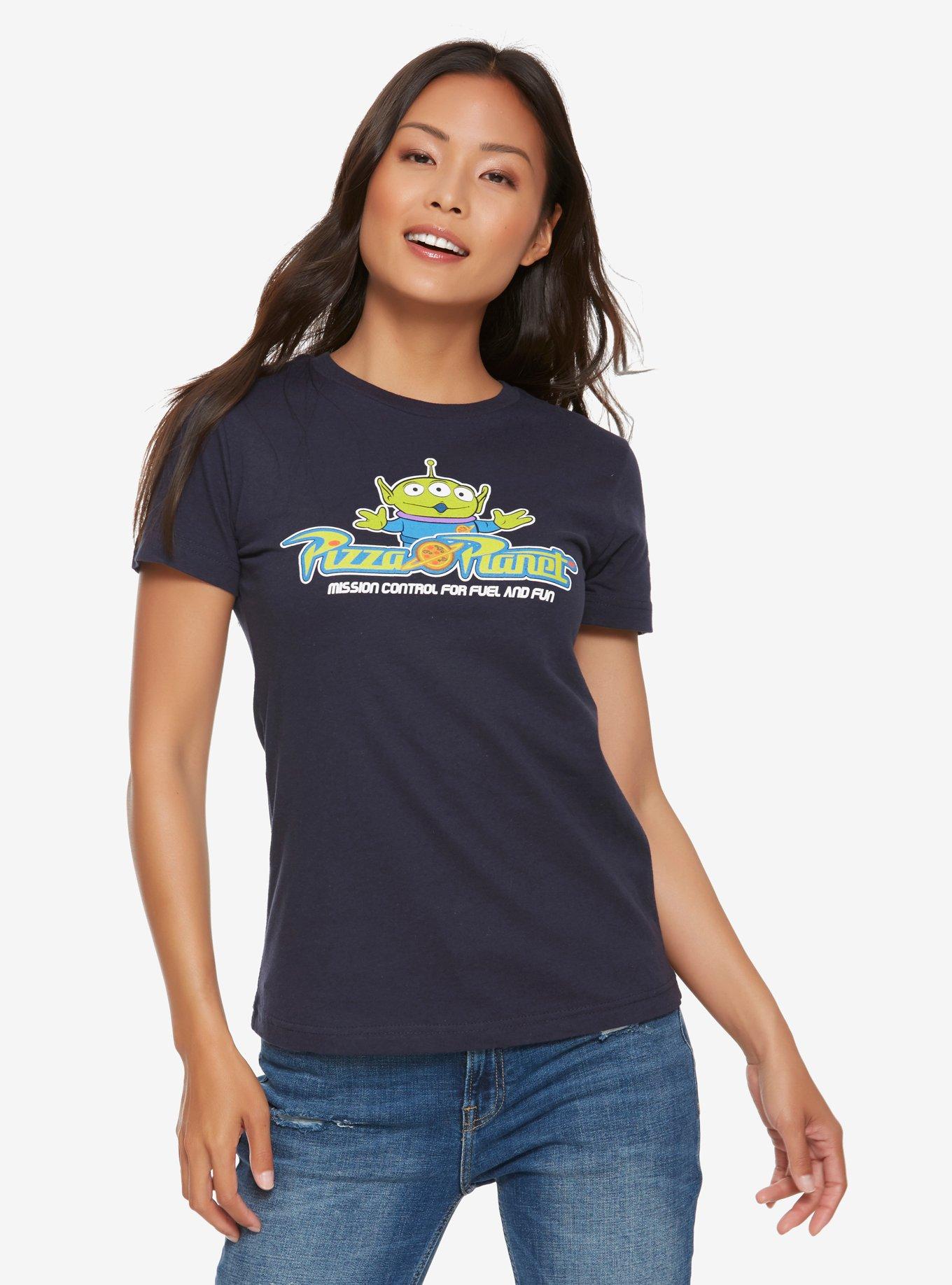 Disney Pixar Toy Story Land Pizza Planet Womens Tee - BoxLunch Exclusive, MULTI, hi-res