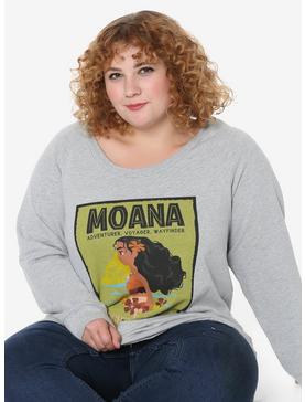 Disney Moana Adventurer Girls Sweatshirt Plus Size, , hi-res