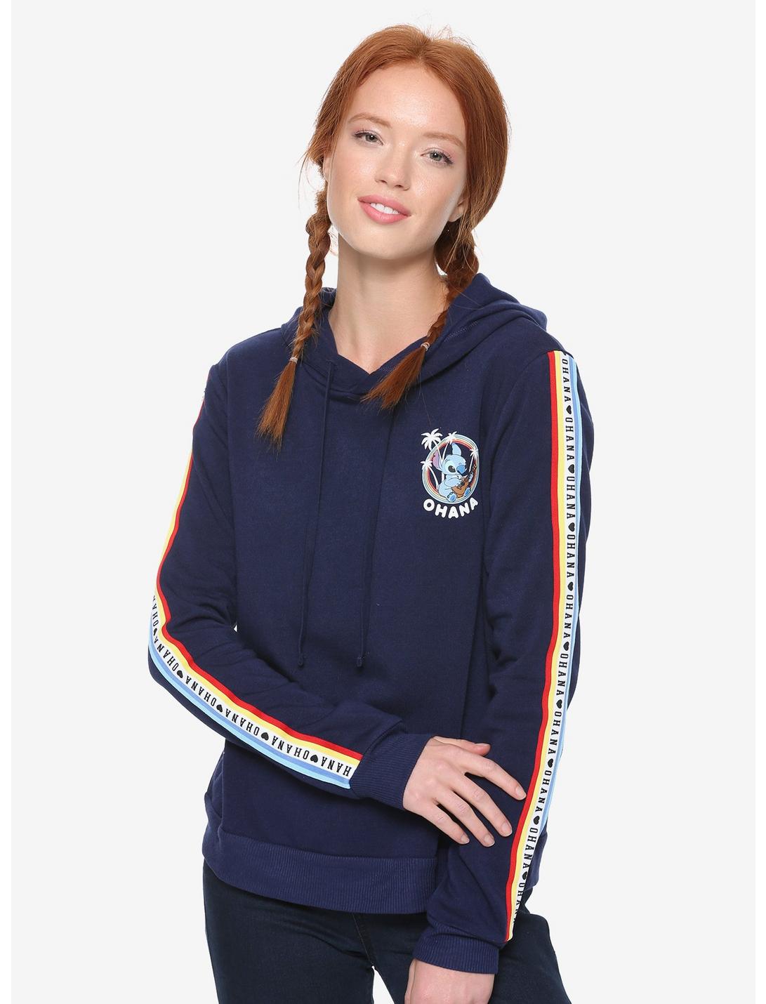 Disney Lilo & Stitch Rainbow Taped Hoodie - BoxLunch Exclusive | BoxLunch