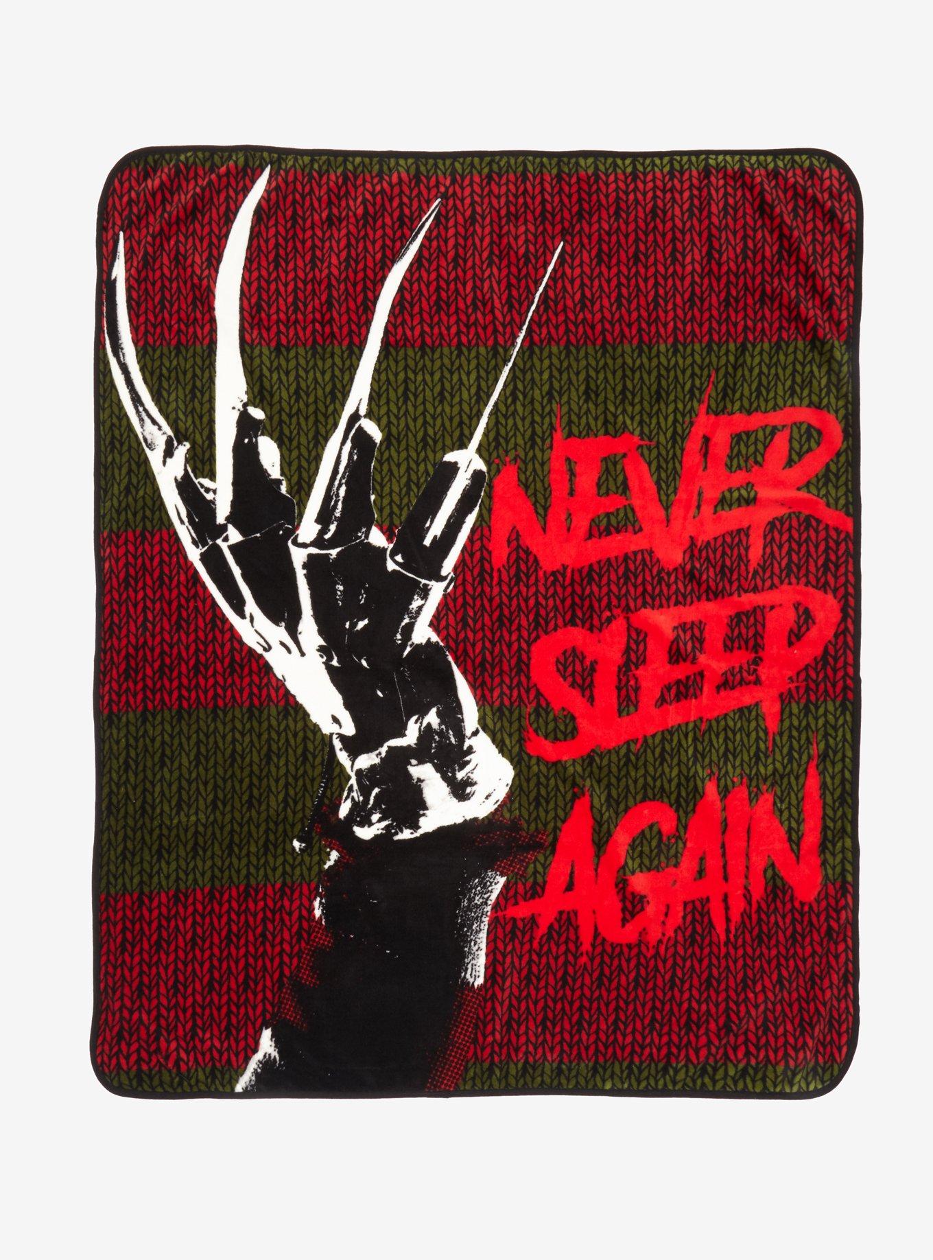 A Nightmare On Elm Street Never Sleep Again Throw Blanket, , hi-res