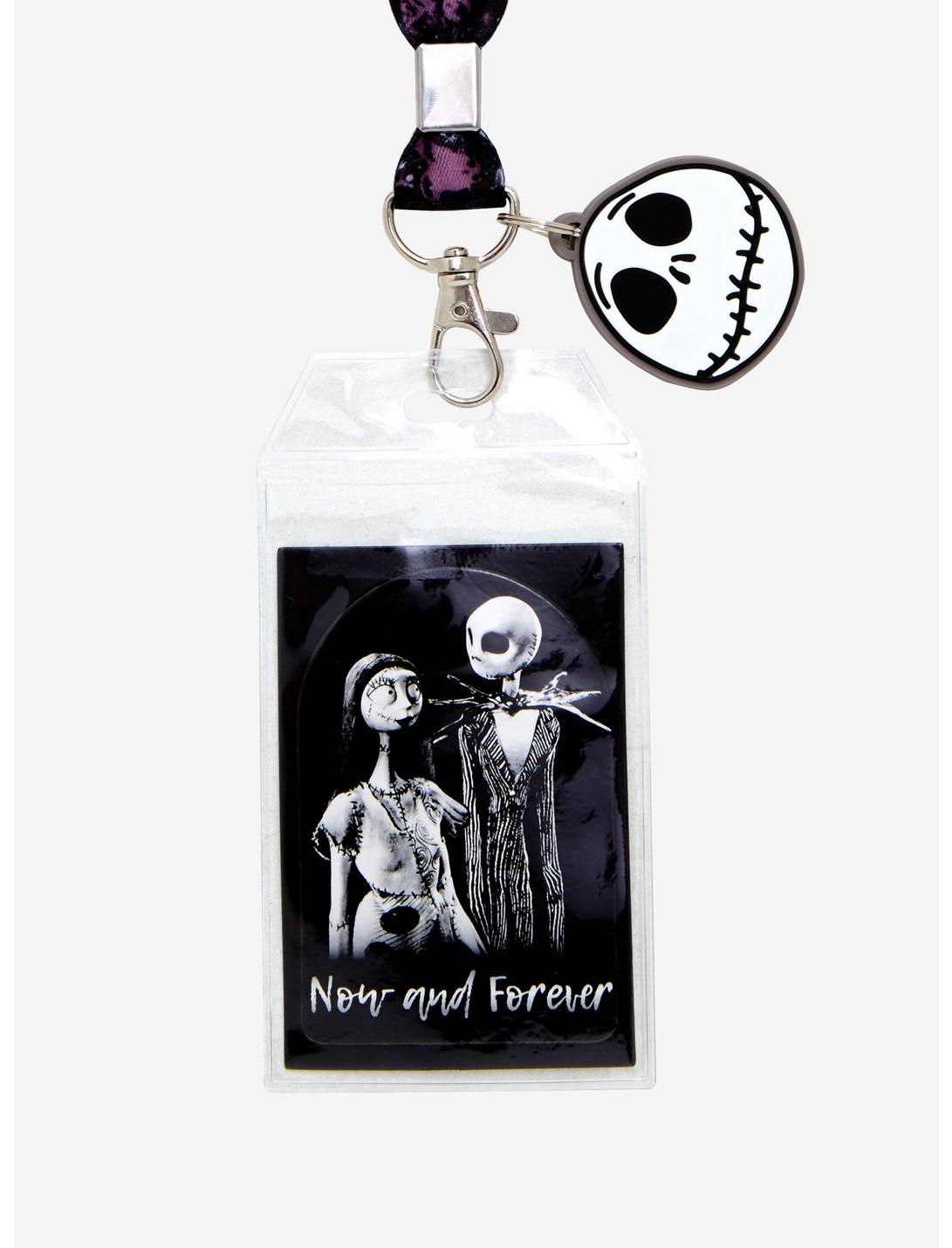 The Nightmare Before Christmas Jack & Sally Now And Forever Lanyard, , hi-res