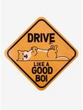 Doggo Drive Like A Good Boi Auto Decal, , hi-res