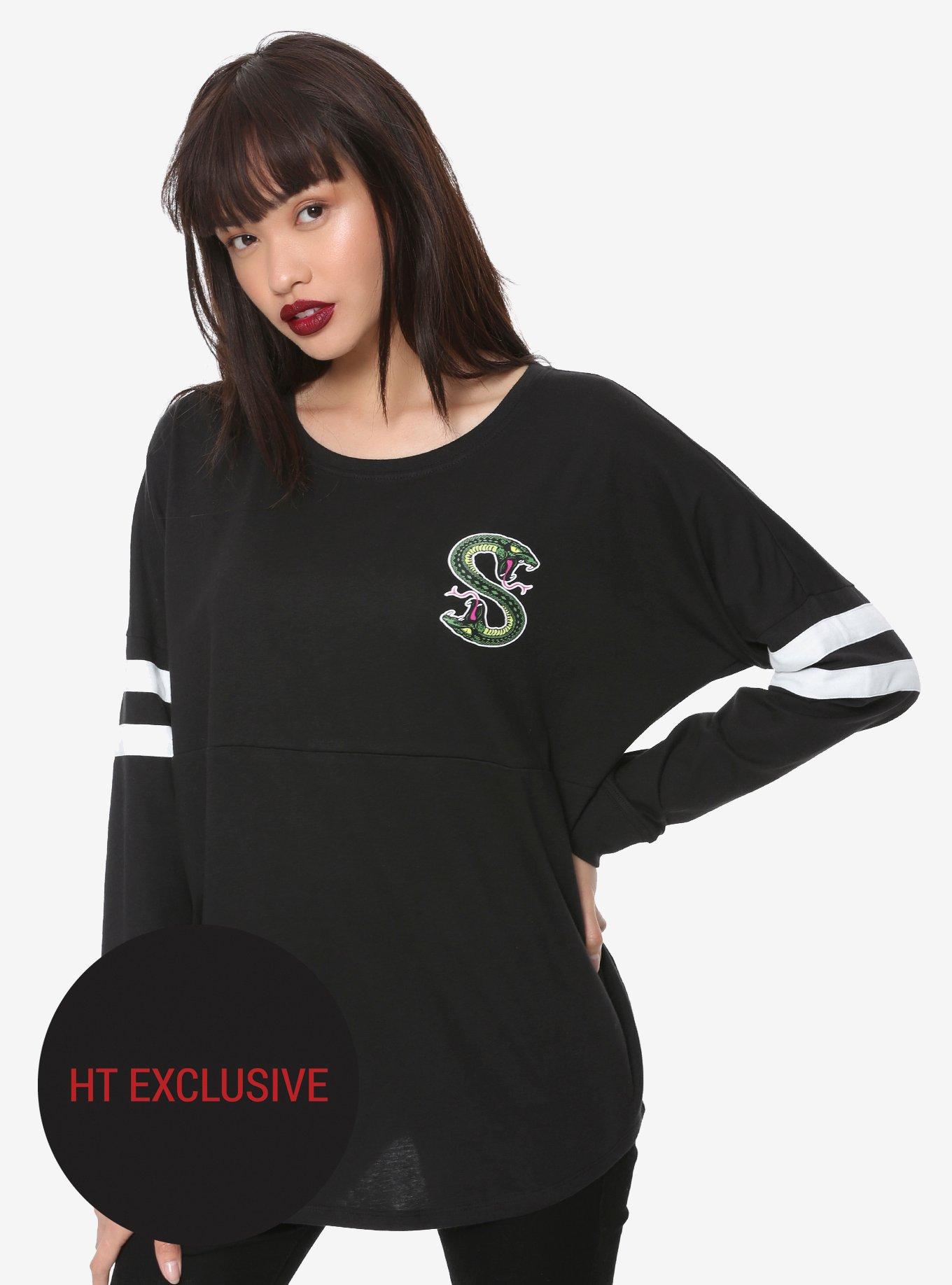 Riverdale Southside Serpents Girls Long-Sleeve Athletic Jersey Hot Topic Exclusive, MULTI COLOR, hi-res