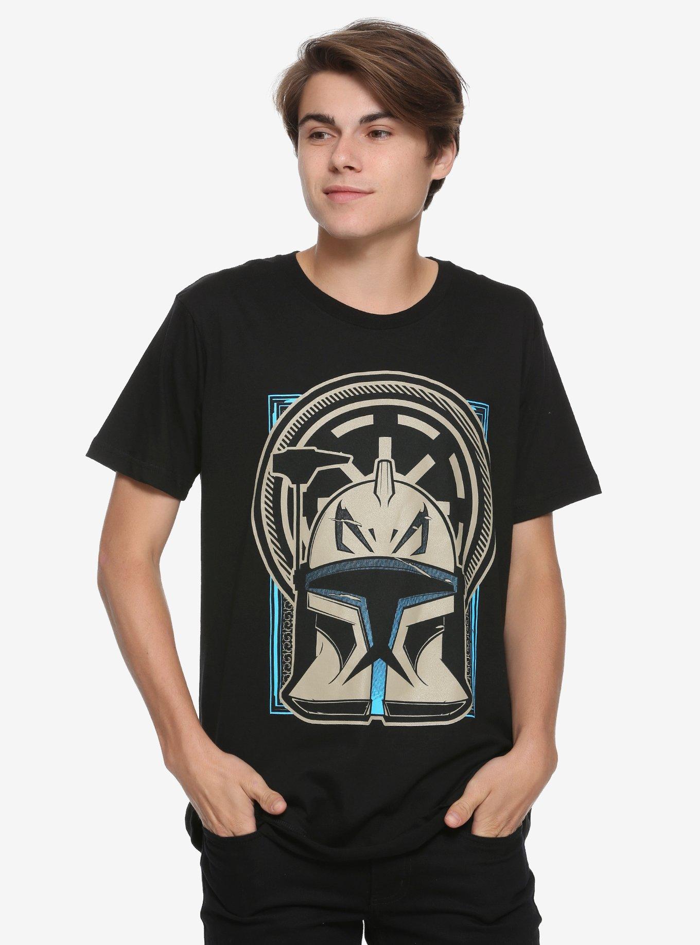 Our Universe Star Wars: The Clone Wars Captain Rex Helmet T-Shirt, , hi-res