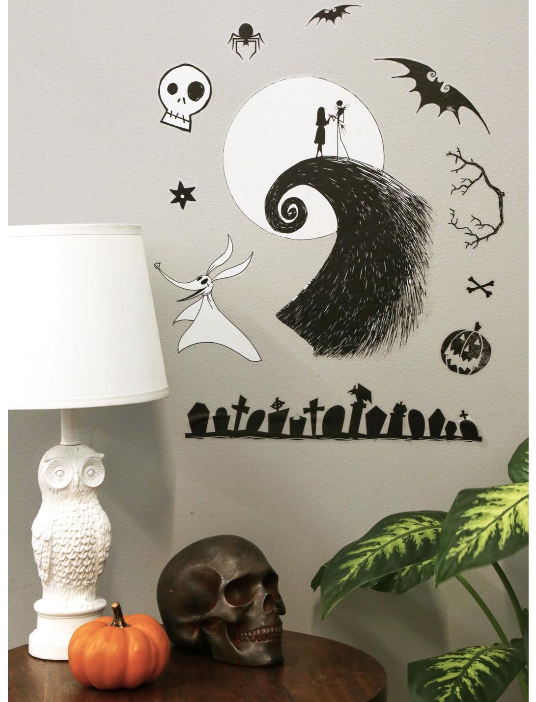 The Nightmare Before Christmas Spiral Hill Wall Decals, , hi-res