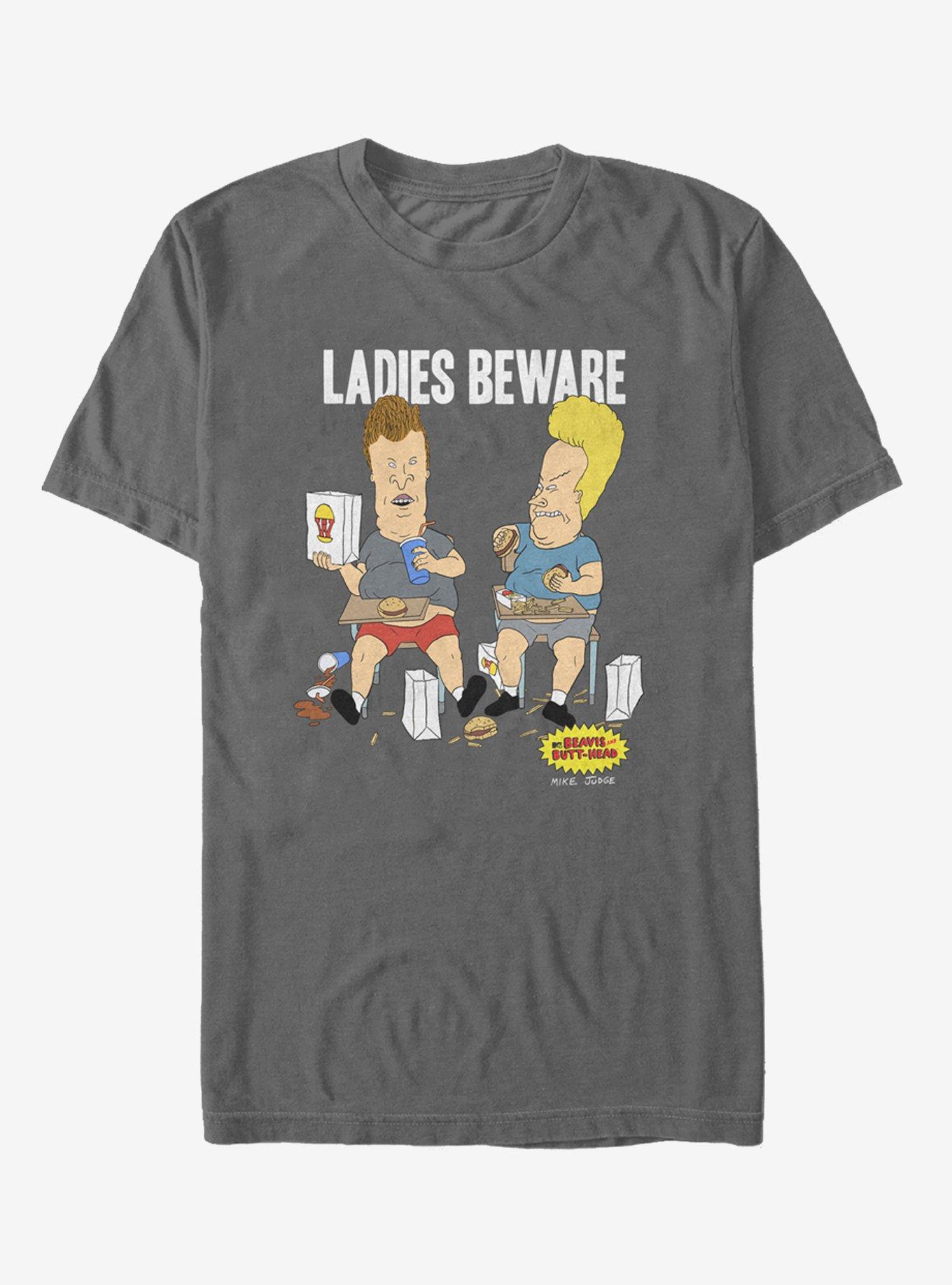 Beavis And Butt-Head Ladies Beware T-Shirt, , hi-res