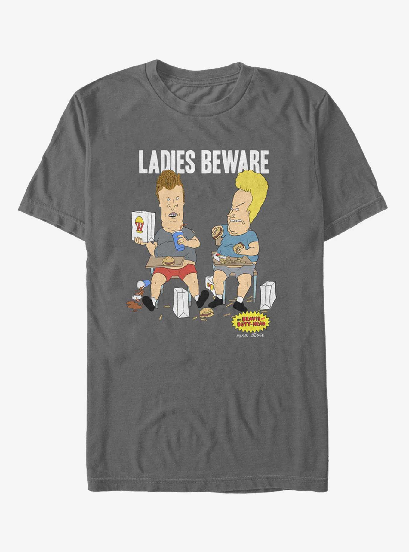 Beavis And Butt-Head Ladies Beware T-Shirt, , hi-res