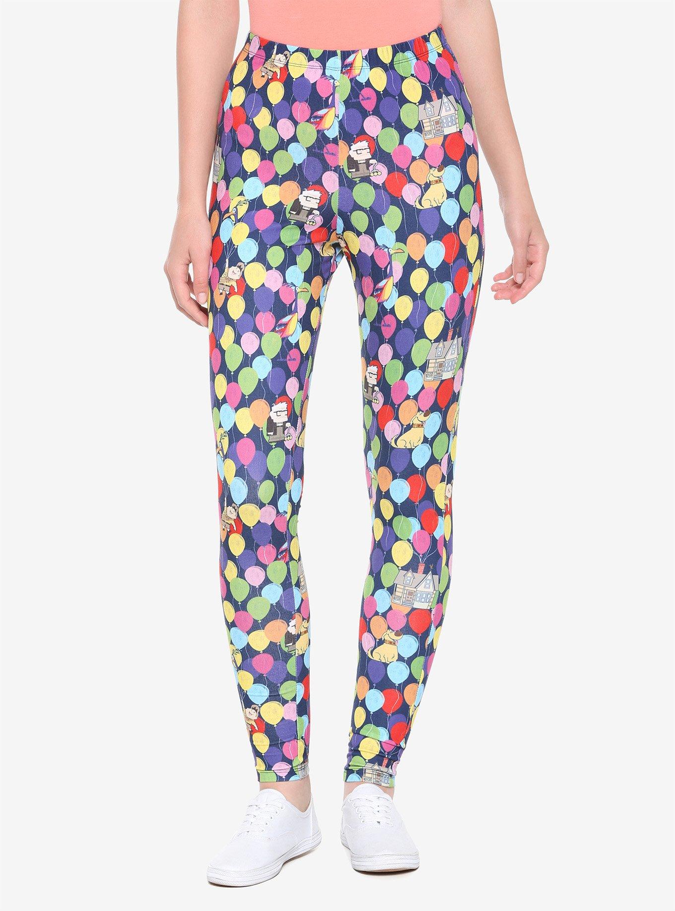 Disney Pixar Up Balloon Leggings Hot Topic