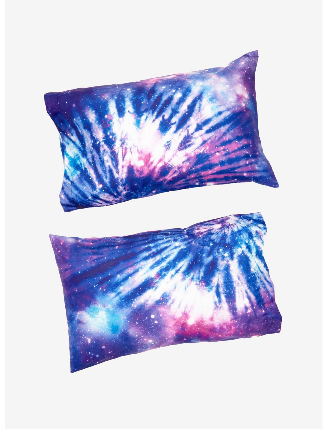 Galaxy Tie-Dye Pillowcase Set, , hi-res