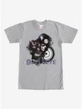Marvel Bullseye Ink Stain T-Shirt, SILVER, hi-res