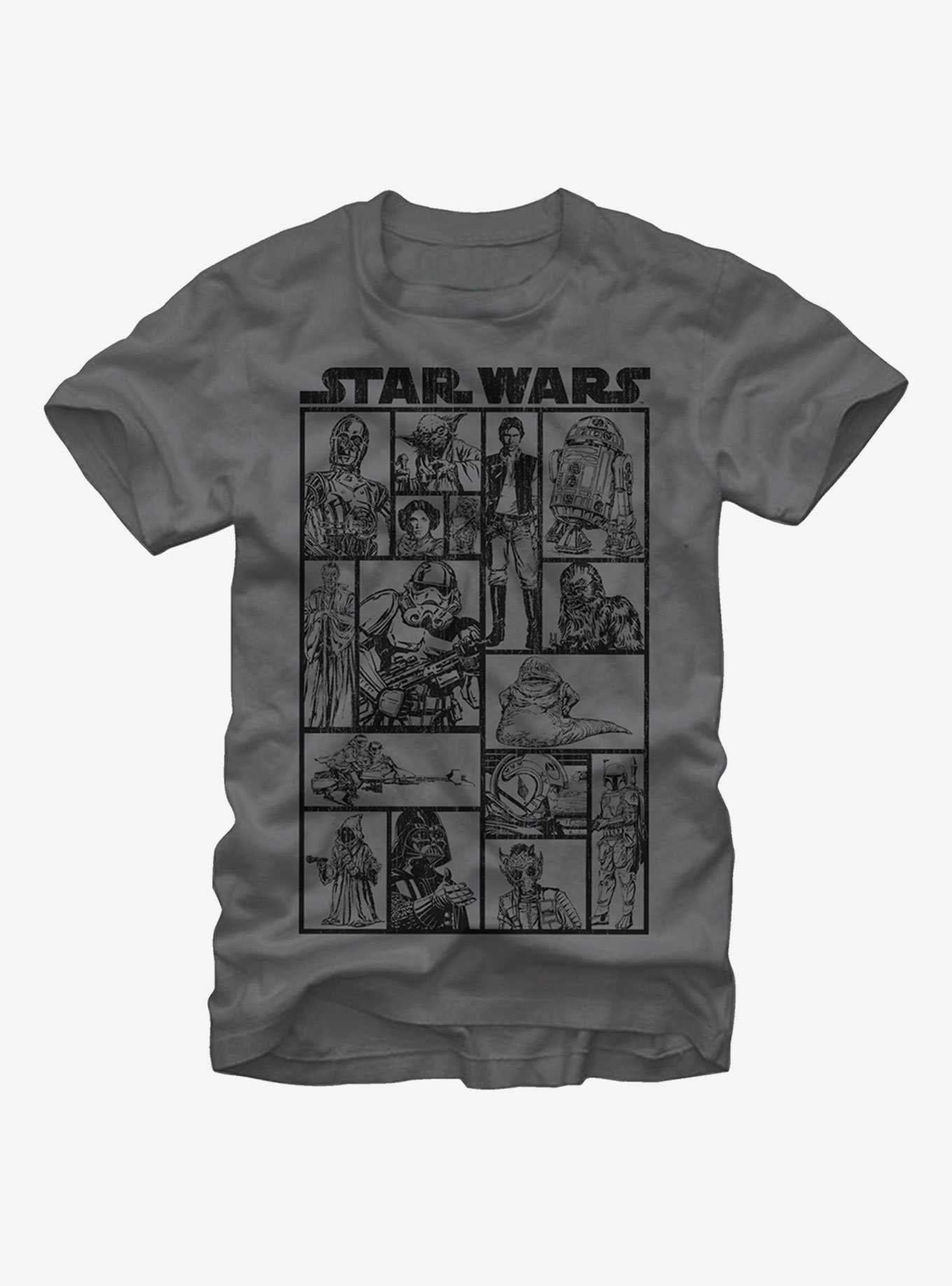 Star Wars Classic Character Group T-Shirt, , hi-res