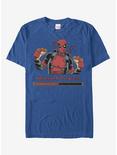Marvel Deadpool Workout In Progress T-Shirt, ROYAL, hi-res
