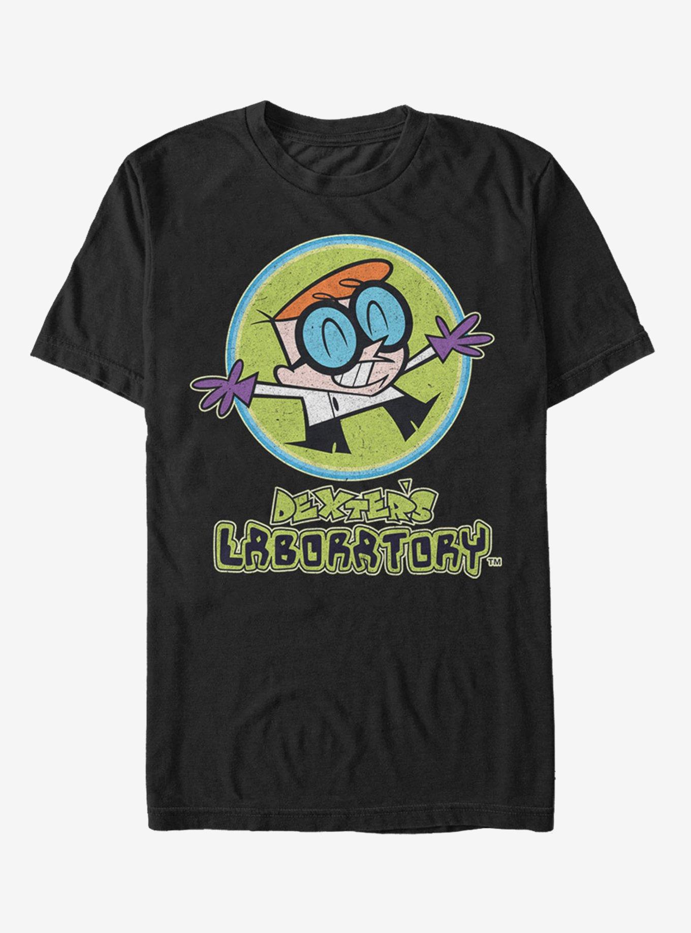 Dexter's Laboratory Logo T-Shirt - BLACK | Hot Topic