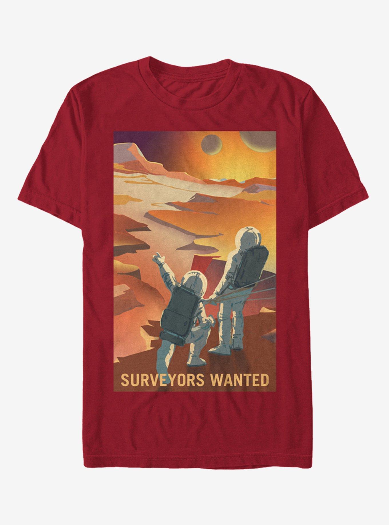 NASA Mars Surveyors Wanted T-Shirt