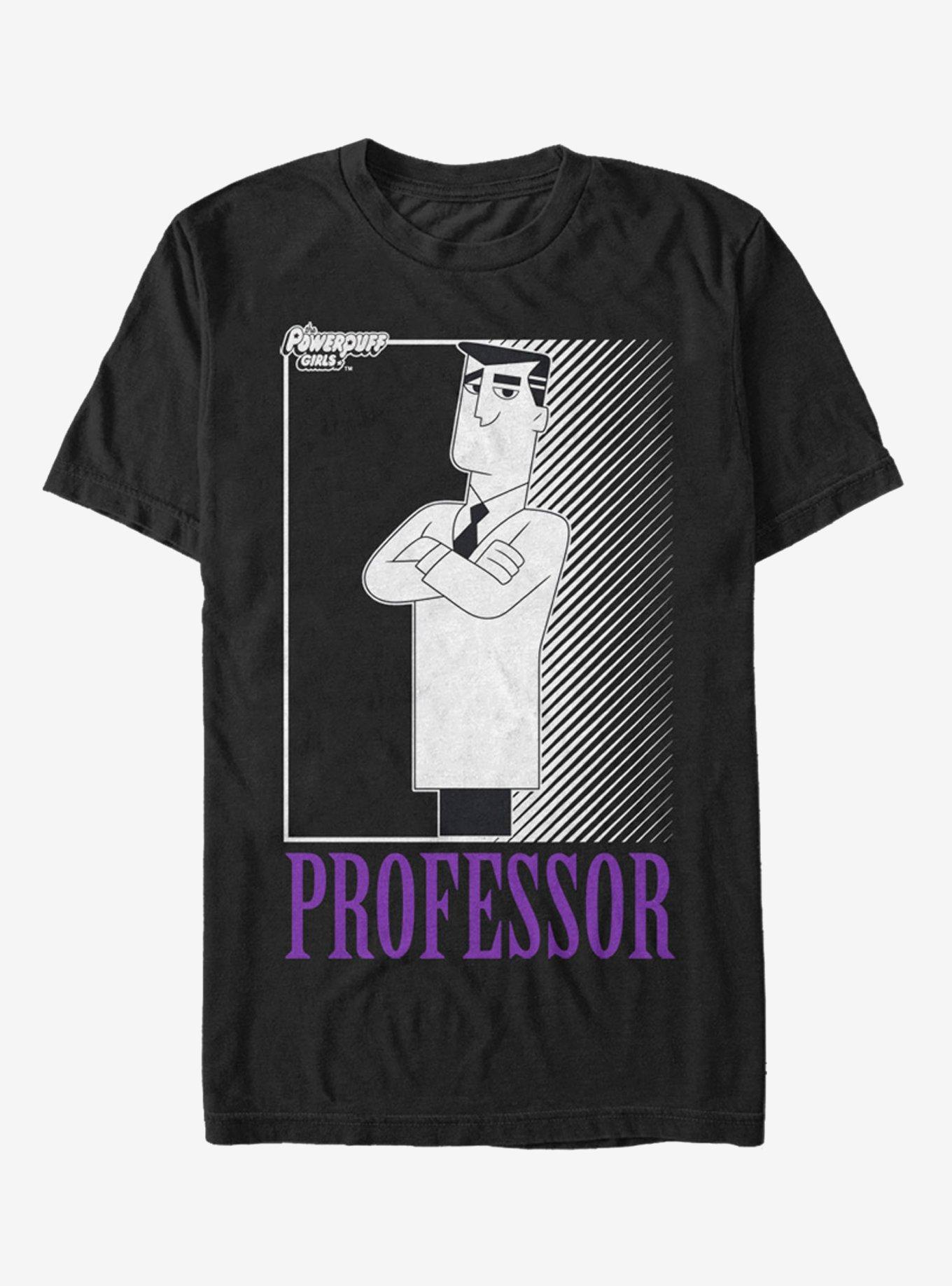 The Powerpuff Girls Professor Utonium T-Shirt, BLACK, hi-res