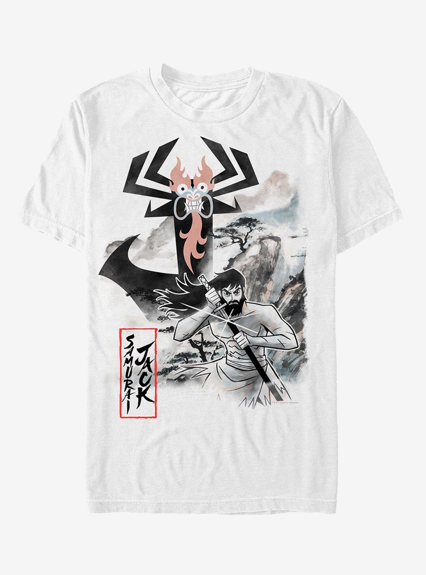 samurai jack tee shirts