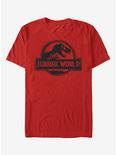 Jurassic World Red Logo T-Shirt, RED, hi-res