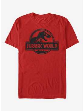 Jurassic World Red Logo T-Shirt, , hi-res