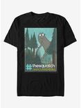 We Bare Bears The Squatch No Pictures T-Shirt, BLACK, hi-res
