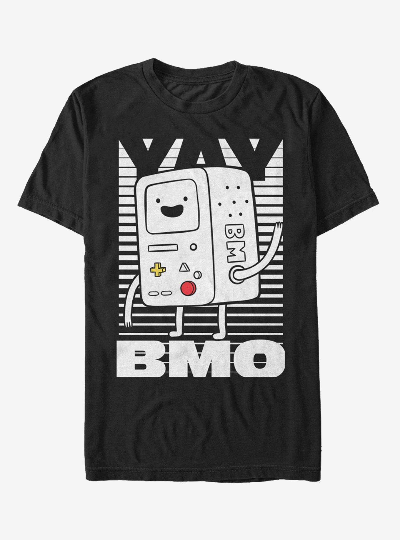 Adventure Time BMO T-Shirt, BLACK, hi-res