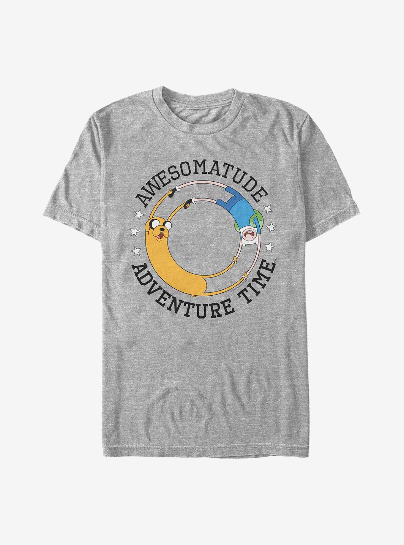 Adventure Time Awesomatude T-Shirt, ATH HTR, hi-res