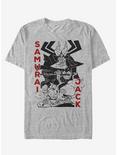 Samurai Jack Scaramouche Scene T-Shirt, ATH HTR, hi-res