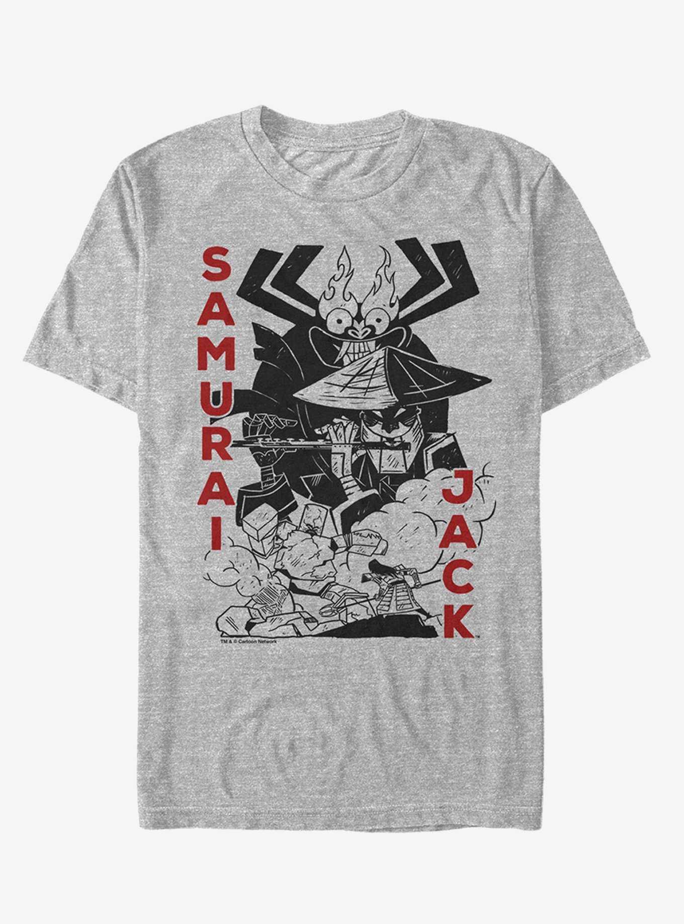 Samurai Jack Scaramouche Scene T-Shirt, , hi-res