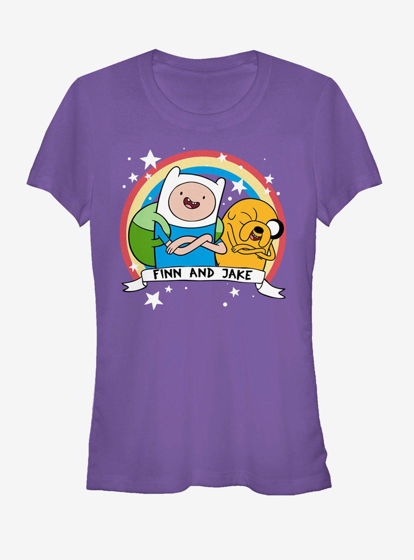 Adventure Time Finn And Jake Girls T-Shirt
