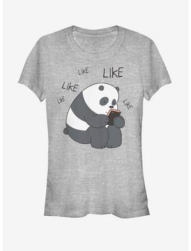 We Bare Bears Panda Internet Likes Girls T-Shirt, , hi-res