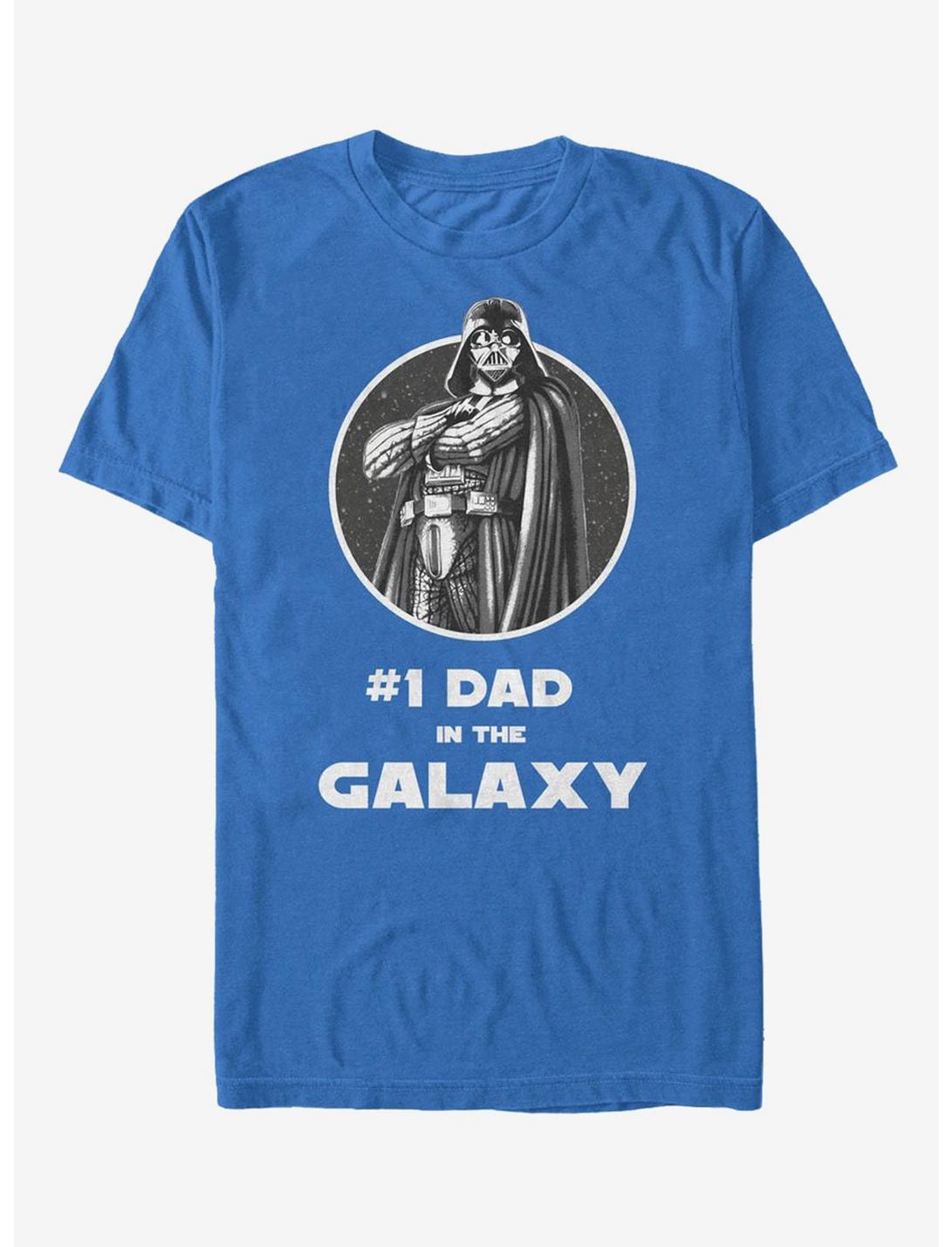 Star Wars Darth Vader Best Dad T-Shirt, ROYAL, hi-res