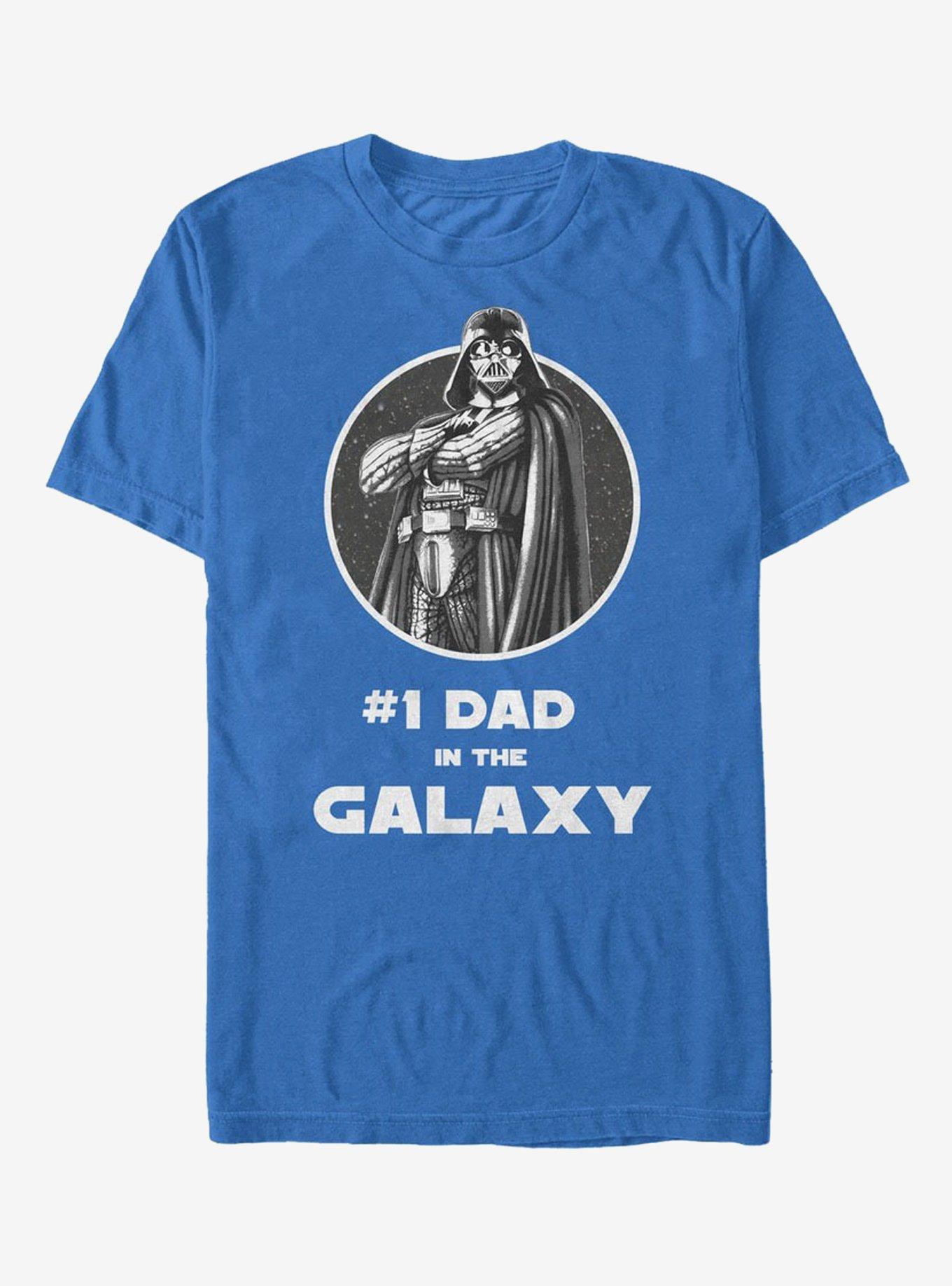 Darth vader best dad best sale in the galaxy t shirt