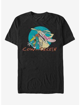 Cow And Chicken Logo T-Shirt, , hi-res
