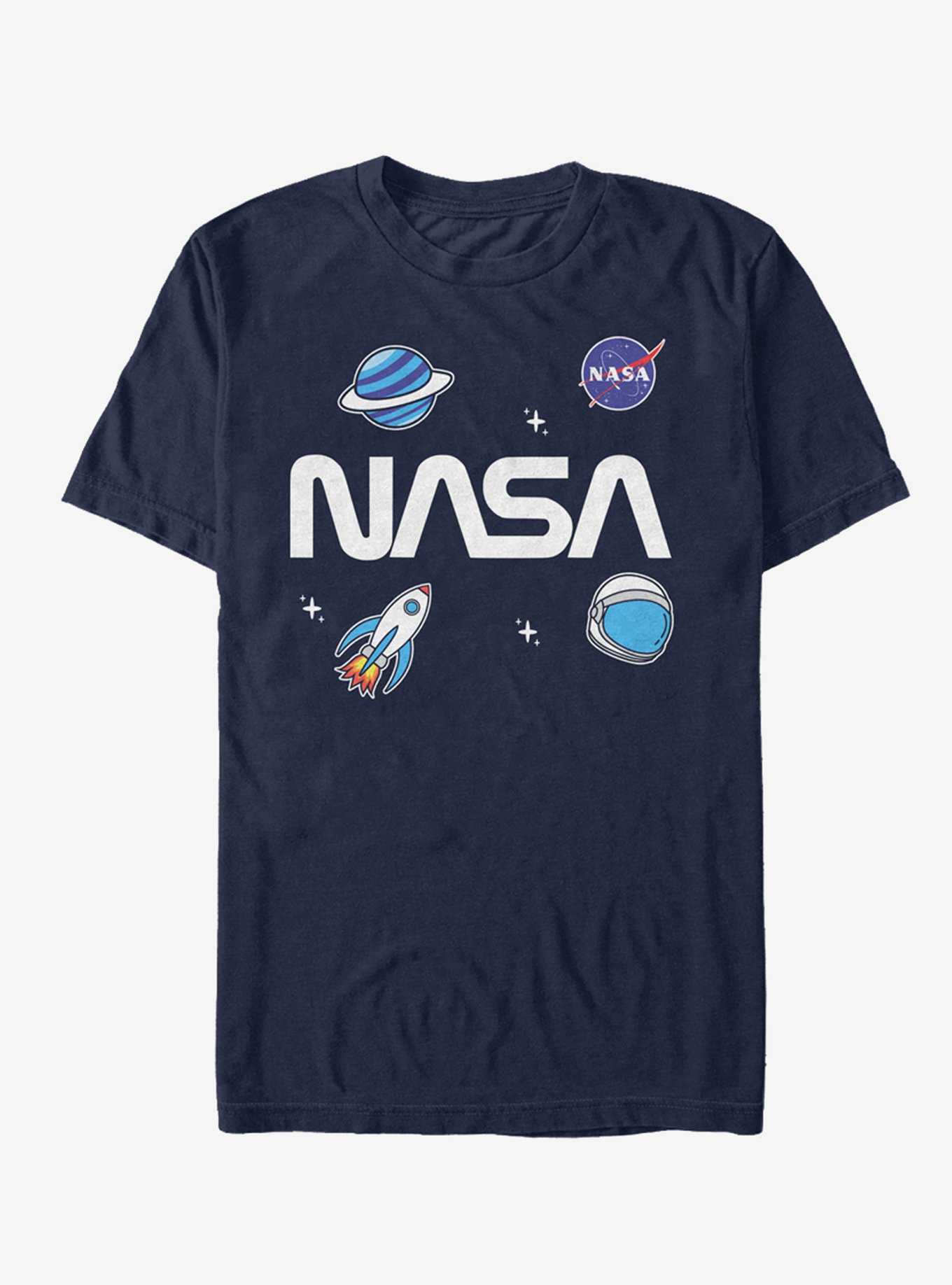 NASA Logo Space Emoji T-Shirt, , hi-res