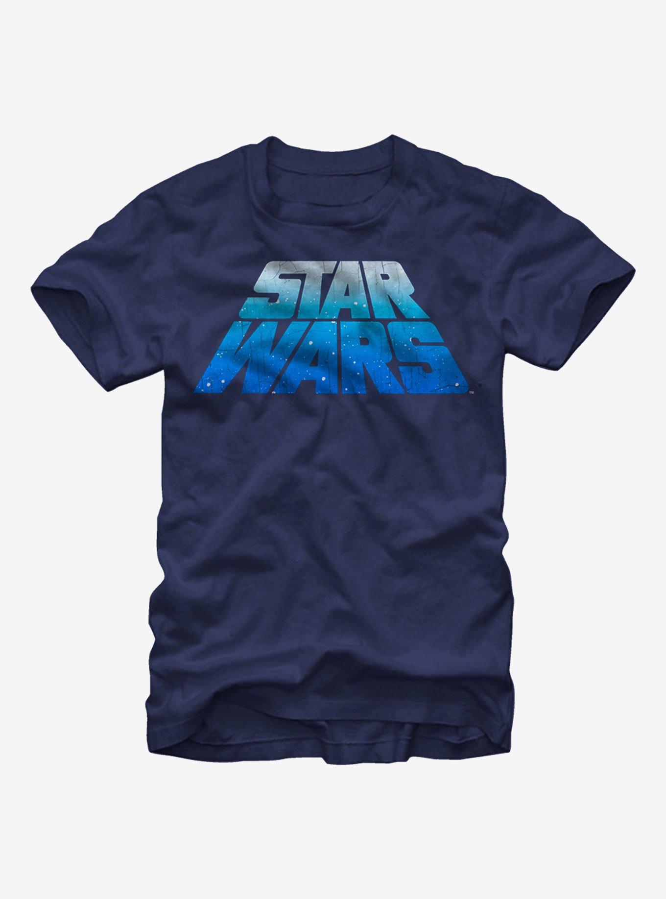 Star Wars Space Logo T-Shirt, NAVY, hi-res