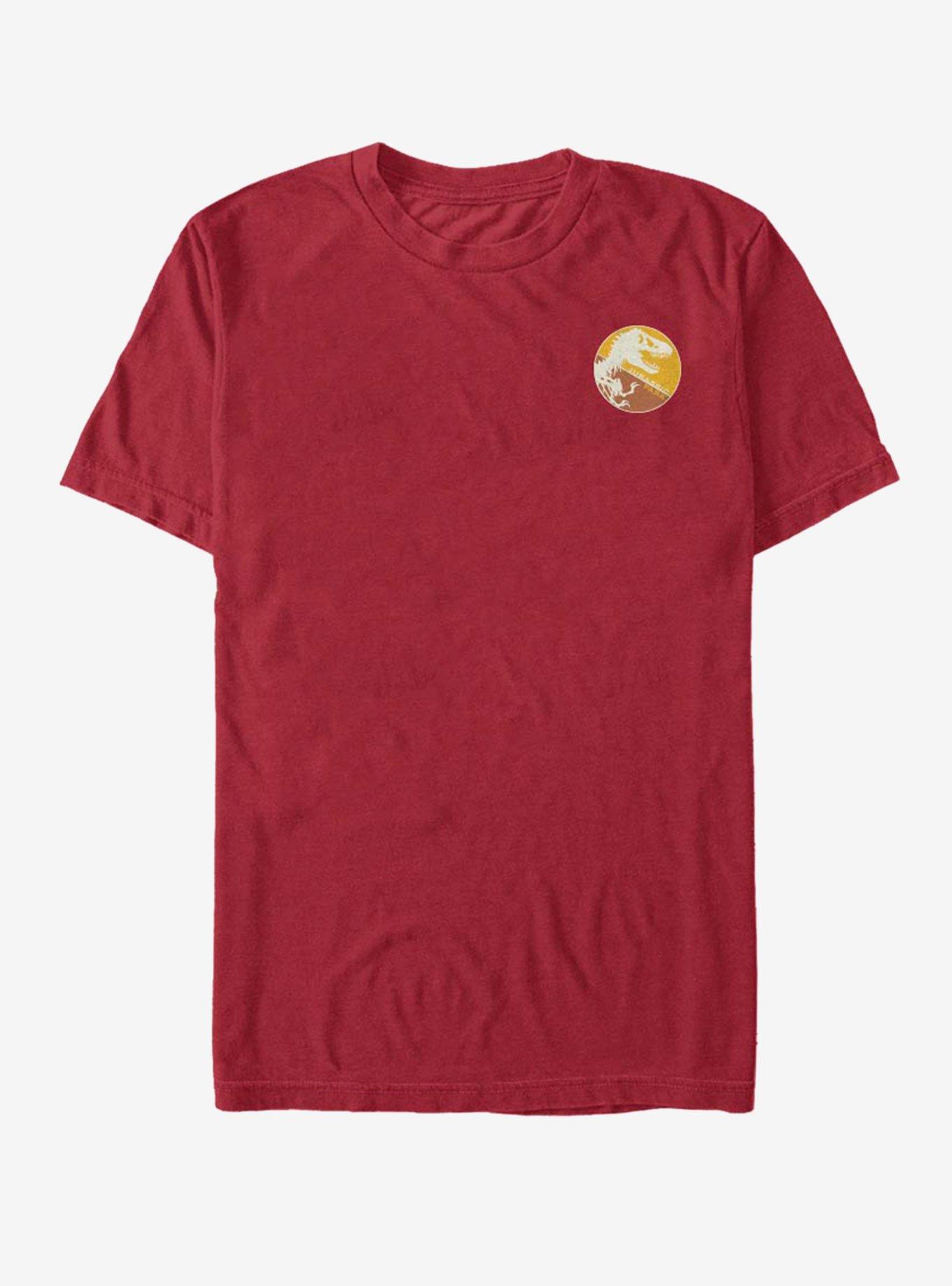 Jurassic Park T. Rex Logo Badge T-Shirt, , hi-res
