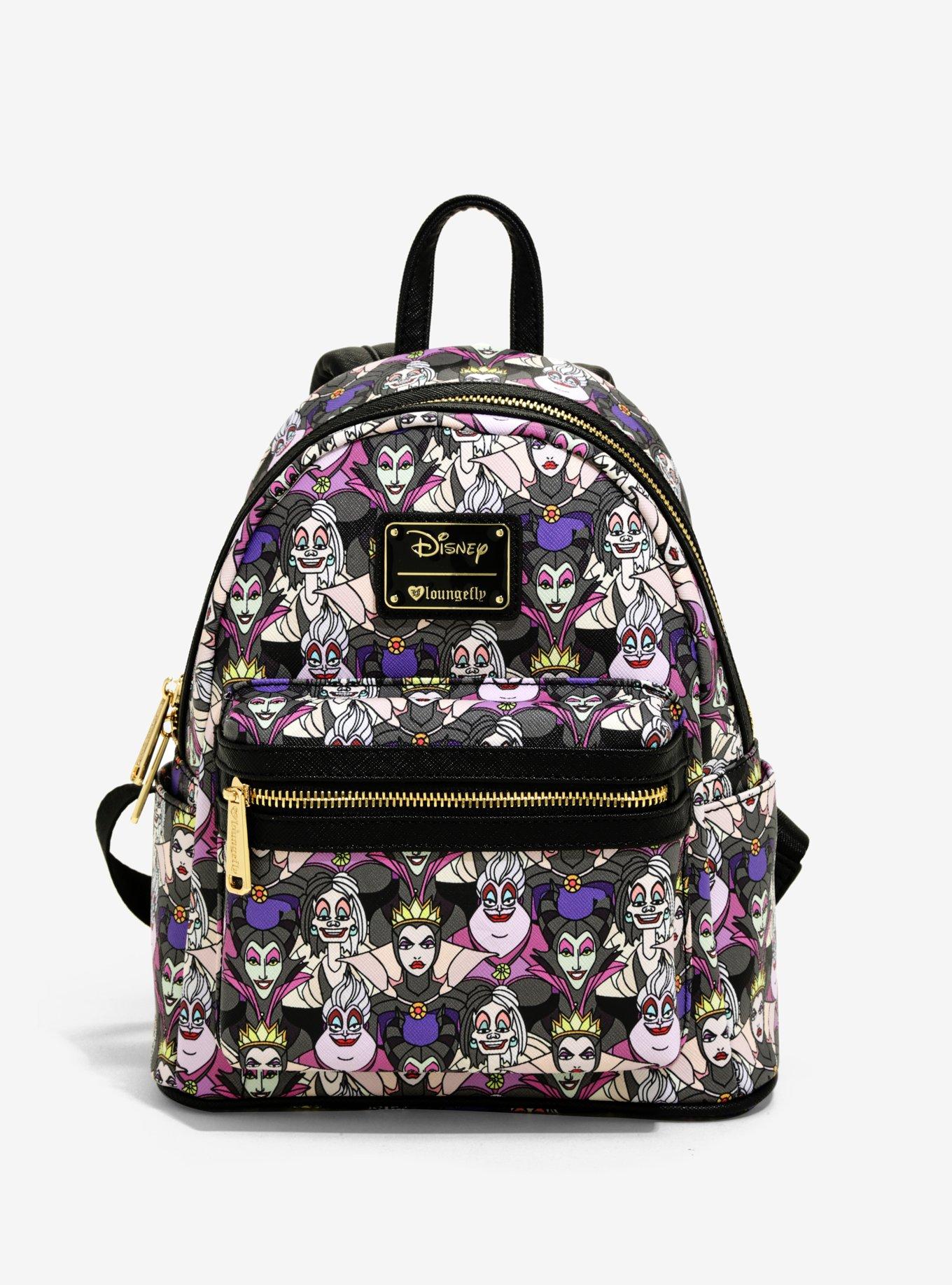 Loungefly Disney villains Consolation backpack Loungefly Disney Villains Mini Backpack | Hot Topic main image 2